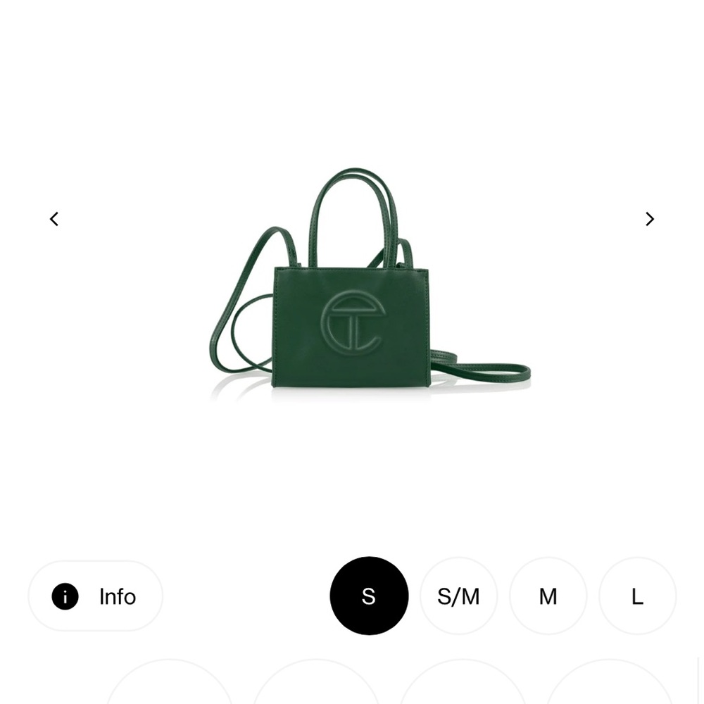 Telfar Dark Olive Small Shopping Bag - Picture 3 of 3